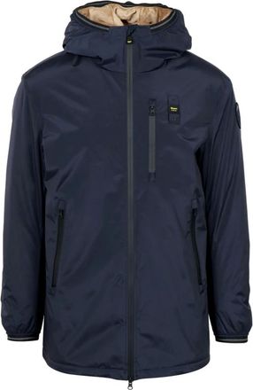 Blauer Jassen, Heren, Blauw, 2Xl, Polyester, Jarvis Taped Jacket