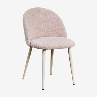 Sklum Pack De 2 Sillas De Comedor Tapizadas Y En Acero Kana Sklum
