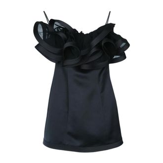 Elisabetta Franchi Mujer, Vestidos, Negro, Talla: S