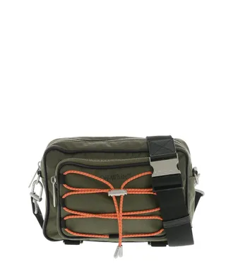 Off-white Dark Green Courrier Small Crossbody Bag