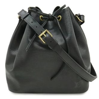 Louis Vuitton Pre-owned Epi Petit Noe Shoulder Bag Black - Pre-owned - Mujer - Negro - ONE SIZE