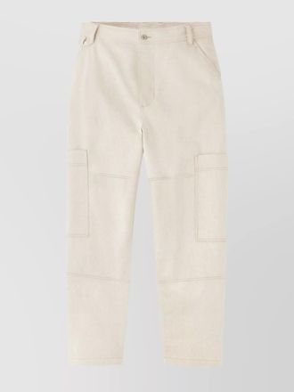 Jacquemus denim high-rise wide-leg cargo jeans