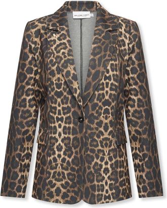 Hart by Helena Hart Jaxx Blazer Ziggy Lano - Dames - Blazers - Bruin - XL - Leer - Jassen