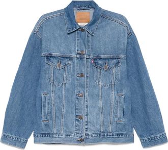 Levi's XL Trucker denim jacket - women - Lyocell/Cotton - L - Blue