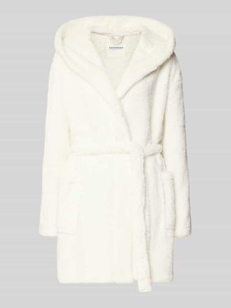 Schiesser Bademantel mit Eingrifftaschen in Offwhite, Gr&ouml;&szlig;e XL