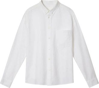 Isabel Marant Jasolo Shirt - Heren - Overhemden - Wit - Maat: XL Katoen