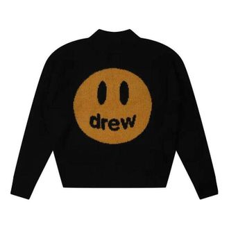 Drew House Mascot Funnel Neck Sweaters Black DR-FW22-517