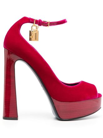 Tom Ford Sandalen met plateauzool - Roze