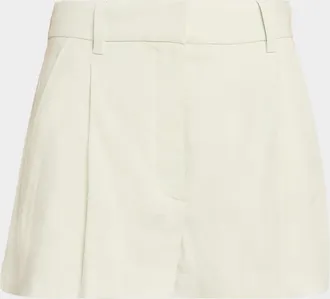 A.L.C. Winston Linen-Blend Shorts