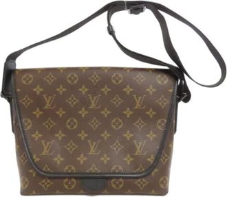 Louis Vuitton Pre-owned Cross Body Bags, female, Brown, Size: ONE SIZE Pre-owned Canvas louis-vuitton-bags