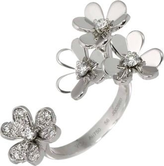 Van Cleef & Arpels Frivole Band Ring (Pre-Owned)