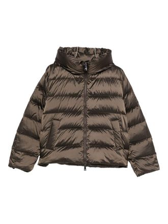 Seventy Short Brown Down Jacket