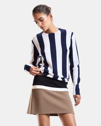 Cynthia Rowley Sideline Striped Sweater