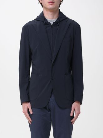 Manuel Ritz Blazer a monopetto con cappuccio da felpa Manuel Ritz