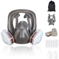 OEM Mascarilla Respiratoria Reutilizable De Cara Completa 6800 Para Pintura, Pulido Y Soldadura, Mascarilla Antipolvo, 2 Tipos De Conectores