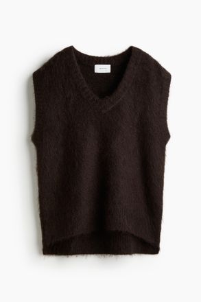 H&M Pullunder aus Mohairmix - Brown