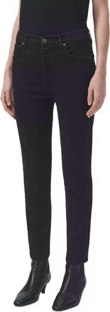 A Gold E Nico High Rise Slim Jean In Spirit