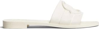 Moncler Mon Slippers - Dames - Sandalen - Wit - 40 EU - Schoenen