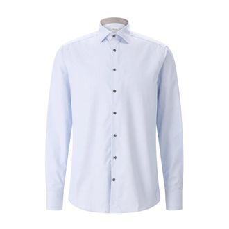 Stenstr&ouml;ms Formele Overhemden - Heren - Zakelijke Overhemden - Blauw - 2XL - Katoen - Overhemden