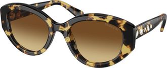 Swarovski SK6005 100913 Womens Sunglasses Tortoiseshell Size 53