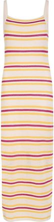 SIMKHAI Connelly Striped Open-knit Midi Dress - Multicoloured - XL (UK16 / XL)