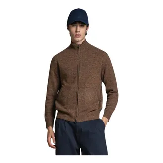 IMPURE Cardigan Conrad Mouline - - Knitwear - Uomo - Marrone - L