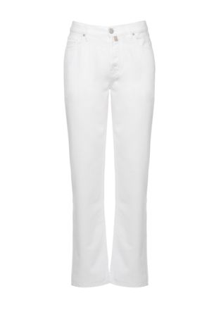 Jacob Cohen White Edo Cotton Jeans