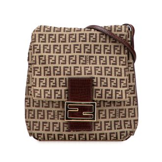 Fendi Baguette Schoudertas Ff Logo