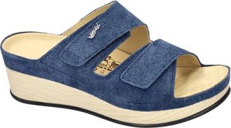 Vital Schoenen, Dames, Blauw, 38 EU, Su&egrave;de, 251336 Lara