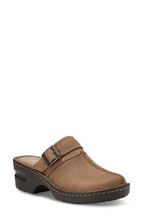Eastland Mae Clog - Wide Width Available in Olive at Nordstrom Rack, Size 6.5