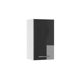 Vicco Estantes De Ba&ntilde;o Fame-line, Antracita Alto Brillo, 40 X 72 Cm