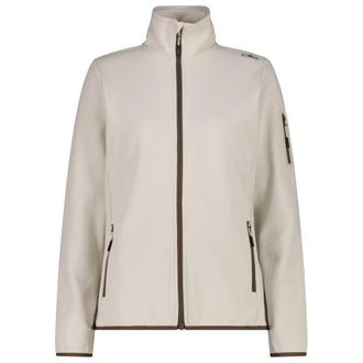 F.lli Campagnolo Jacket Jacquard Knitted Fleecejacke f&uuml;r Damen | beige/grau