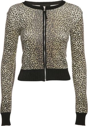 Dolce & Gabbana Cardigan leopardato - Toni neutri