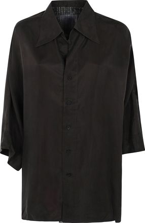 Ziggy Chen Shirt Back Gathered 0W2620702 53 Green