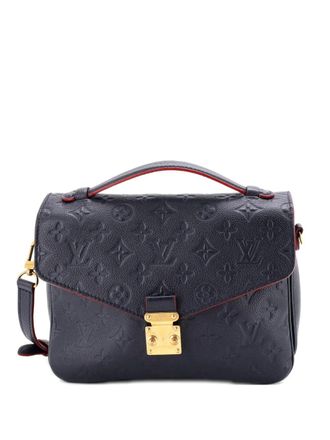 Louis Vuitton Pochette Metis Monogram Empreinte Leather crossbody bag - Blue
