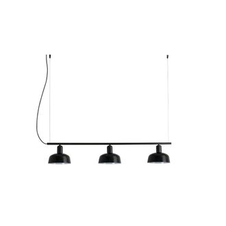 Faro Barcelona Faro Tatawin Lineal Peque&ntilde;a L&aacute;mpara Colgante Lineal Dome Negra