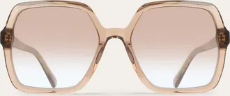 Ferragamo Women Square frame sunglasses Brown
