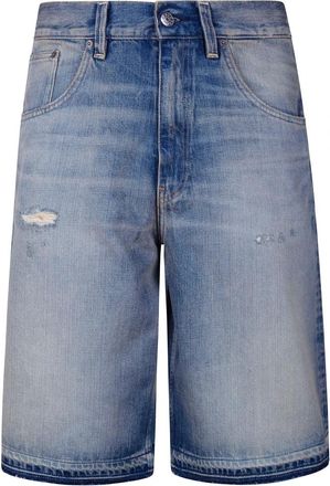 Sunflower Denim Shorts - Heren - Denim shorts - Blauw - W33 - Denim - Korte Broeken