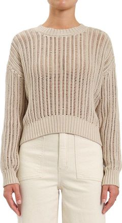 Daze Denim Seaside Open Stitch Sweater