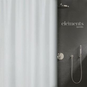 Spirella Spirella - Cortina De Ducha Poli&eacute;ster Pure 180x200cm White Elements De