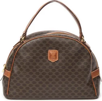Celine Pre-owned Womens Dome Top Handle Handbag - Brown - One Size
