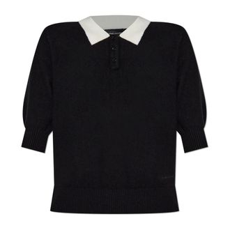 Marc Jacobs Dames, Tops, Zwart, Maat: L Wol