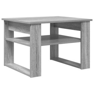 vidaXL Mesa De Caf&eacute; Gris Sonoma 64 X 54 X 44 Cm Madera De Ingenier&iacute;a Vidaxl