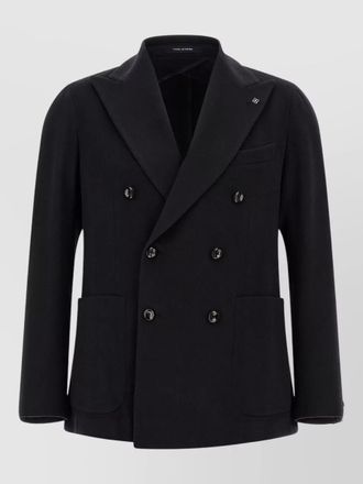 Tagliatore cashmere double-breasted blazer