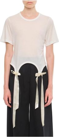 Simone Rocha T-shirts - Dames - T-shirts - Wit - M - Tops