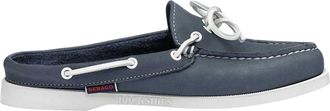 Sebago Womens/Ladies Nubuck Clogs (Blue Navy) - Size UK 3.5