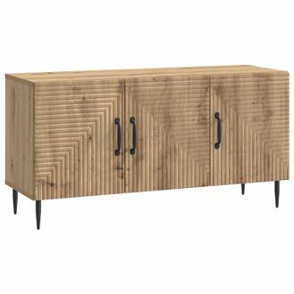 vidaXL Mueble De Tv Roble Artesanal 99 X 34,5 X 50 Cm Vidaxl