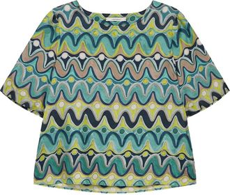 Maliparmi silk T-shirt - Green