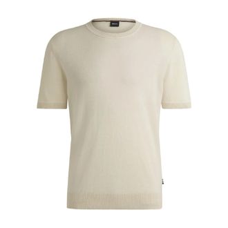 HUGO BOSS Heren, Tops, Beige, Maat: 2XL