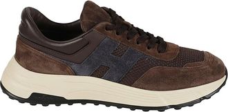 Hogan Hyperlight Sneakers - Heren - Sneakers - Bruin - 41 EU - Leer - Schoenen